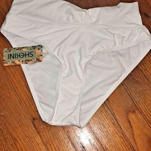 High waisted bikini bottom